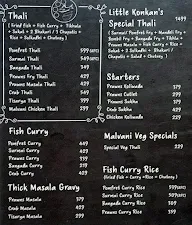 Little Konkan menu 1