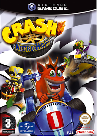 Crash Nitro Kart - Nintendo Gamecube - PAL/EUR/SWD (SE/DK Manual) - Complete (CIB)