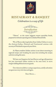 Maeva Restaurant & Banquet menu 1