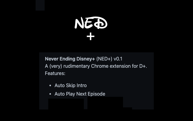 NED+ (Never Ending Disney+) Preview image 0