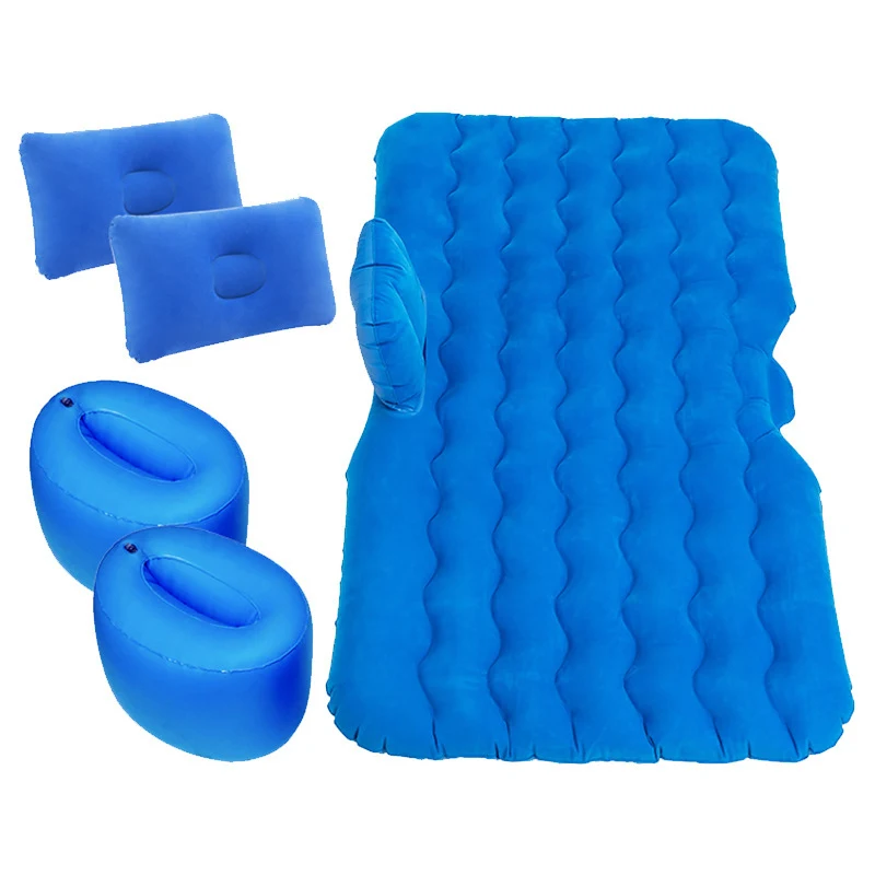 Opblaasbare Auto Matras Camping Reis Luchtbed Buiten Kussen Bed Ideaal voor in de Auto Comfortabel Slapen Onderweg