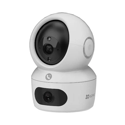 Thiết bị quan sát/Camera kép quay/quét trong nhà EZVIZ CS-H7C 2K+ (AI, 4MPx2, Color, LAN, WIFI kép, nút gọi khẩn cấp)