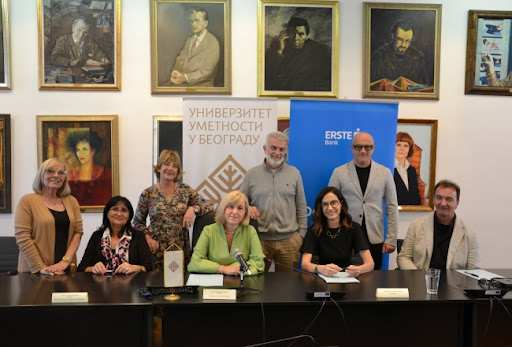 Erste banka potpisala protokol o saradnji sa visokoškolskim ustanovama za umetnost