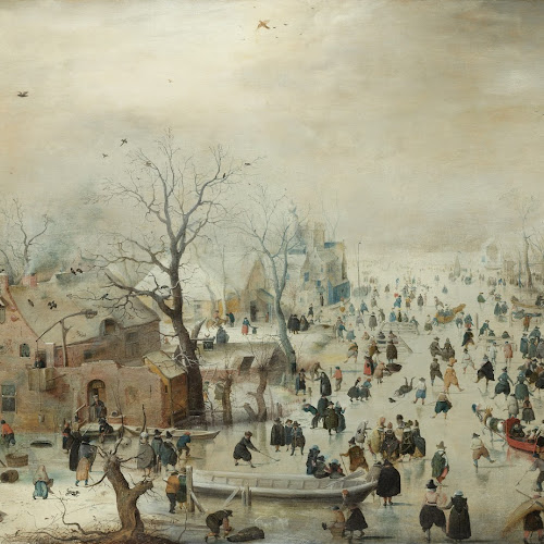 Winter Landscape With Ice Skaters Hendrick Avercamp C 1608 Rijksmuseum