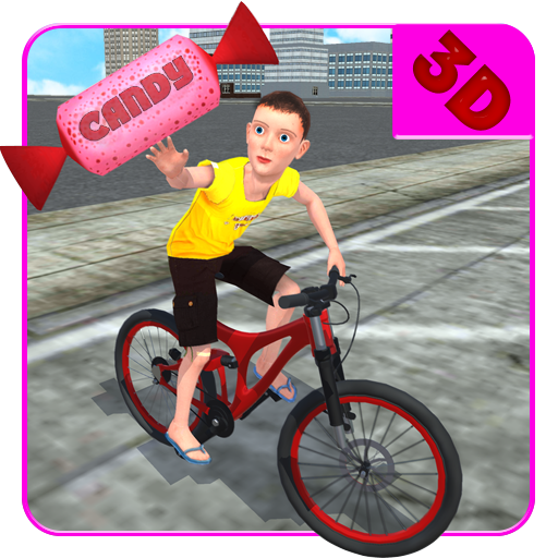 Kids Bicycle Candy Collection icon