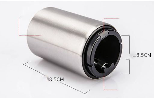 Title 5, Stainless steel beer bottle opener with press d...