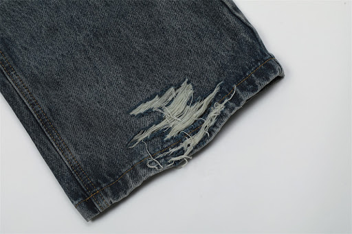 Title 10, Dirty Spray Painting Denim Trousers Punk Dyeing...