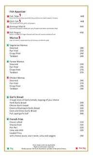 Ambrosia Restaurant menu 8