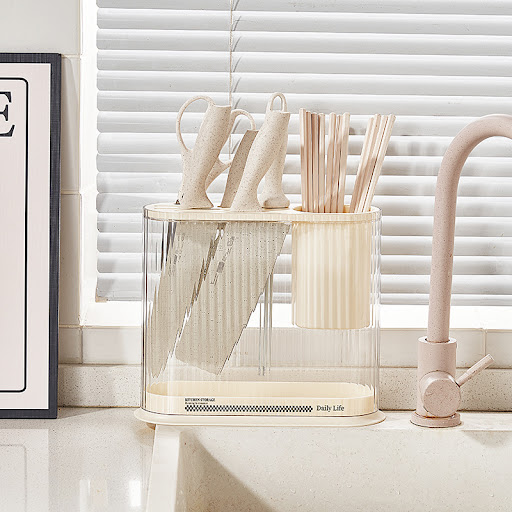Title 4, Cream Style Kitchen Storage with High Appearanc...
