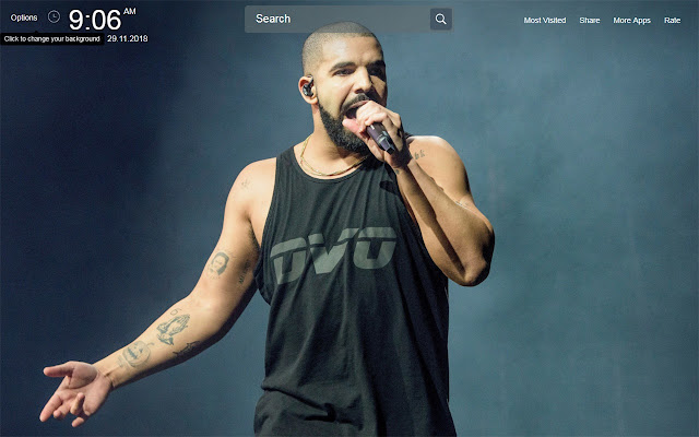 Drake Wallpapers Theme New Tab