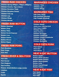 Sardar A Pure Meat Shop menu 2