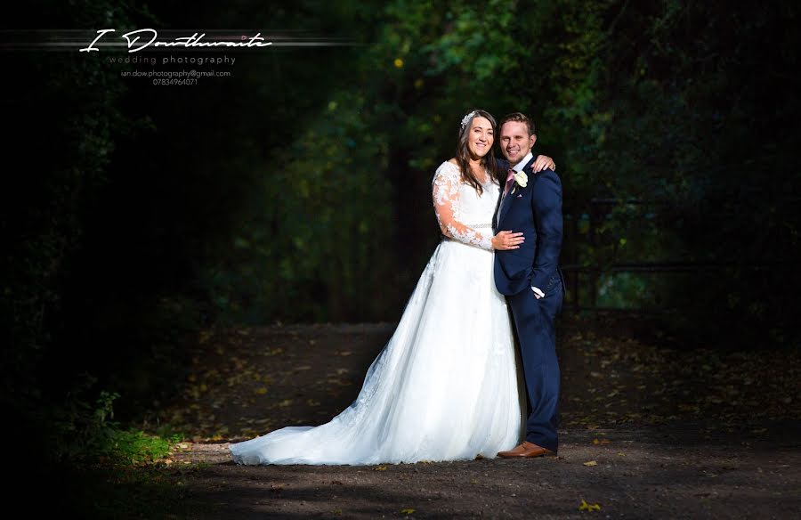 Fotógrafo de bodas Ian Dow (iandphotography). Foto del 1 de julio 2019