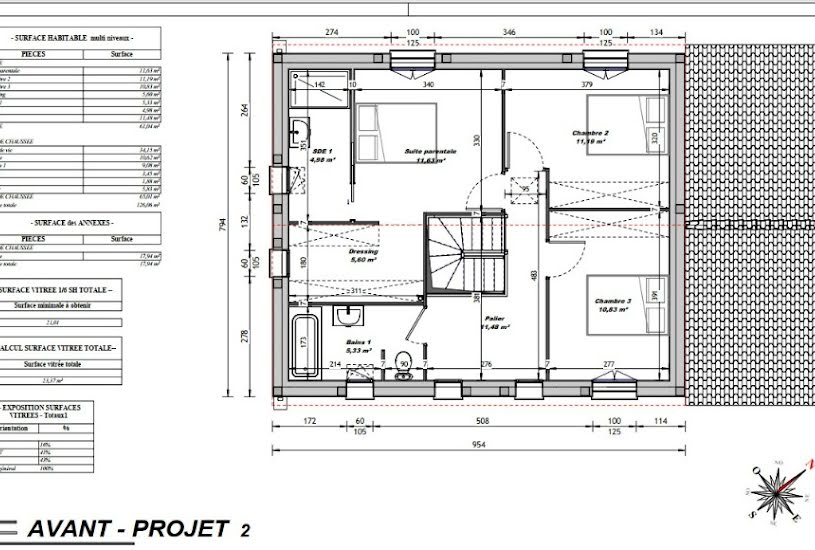  Vente Terrain + Maison - Terrain : 950m² - Maison : 120m² à Champniers (16430) 