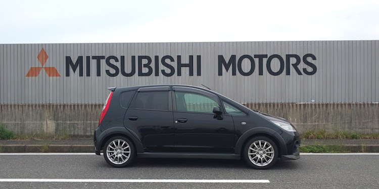 コルトの低そうで低くない少し低い車・ドライブ・玉島ハーバーアイランド・三菱自動車モータープール・ノルウェージャンフォレストキャットに関するカスタム事例の投稿画像1枚目
