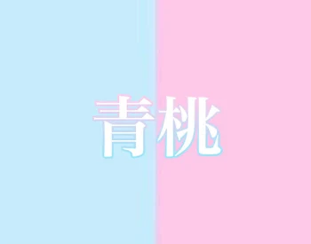 青桃　生徒会長×ヤリ✘‎ン