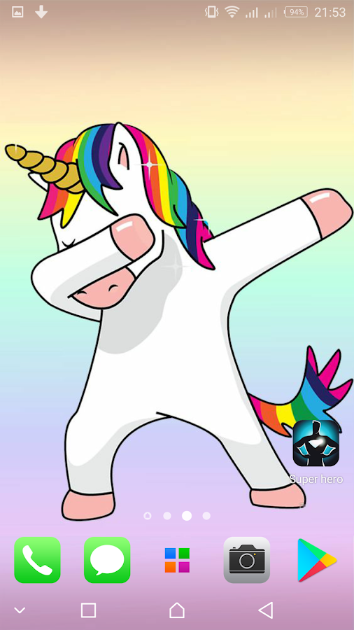 Kawaii Unicorn wallpapers cute background - Android Apps ...