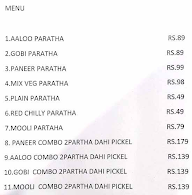 Saluja Food Point menu 1