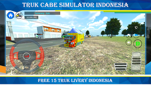 Screenshot Truk Cabe Simulator Indonesia