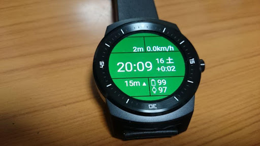 Mountain trip logger WatchFace