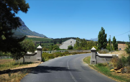 The Cape Winelands. File photo.