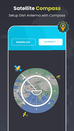 Screenshot Satellite Tracker: Dish Finder