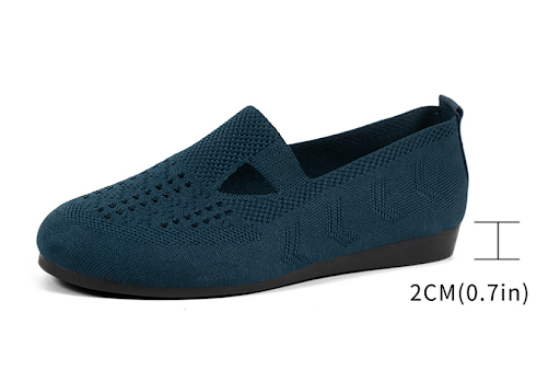 Title 2, Womens Round Toe Plus Size Flying Woven Flat S...