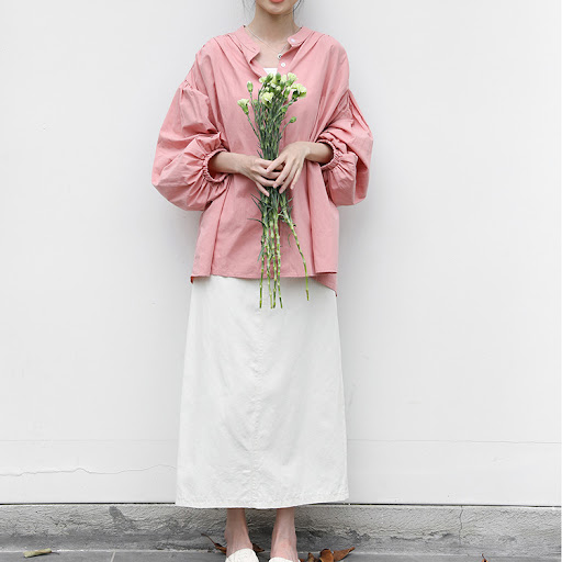 Title 6, Womens Sweet Leisure Style Pure Cotton Solid C...
