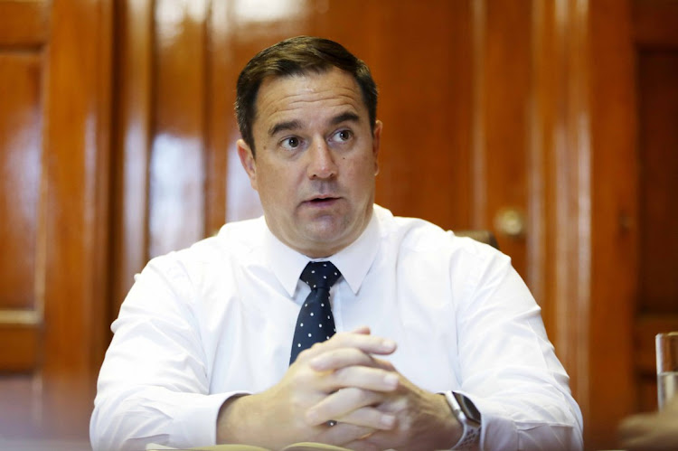 DA leader John Steenhuisen.