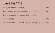 The Outpost By Sly Granny menu 5