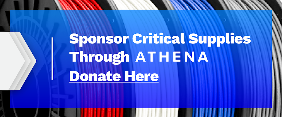 Sponsor Supplies through ATHENA