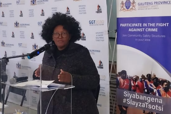 Gauteng community safety MEC Faith Mazibuko says communities are integral in rooting out crime.