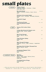 The Pump House menu 5