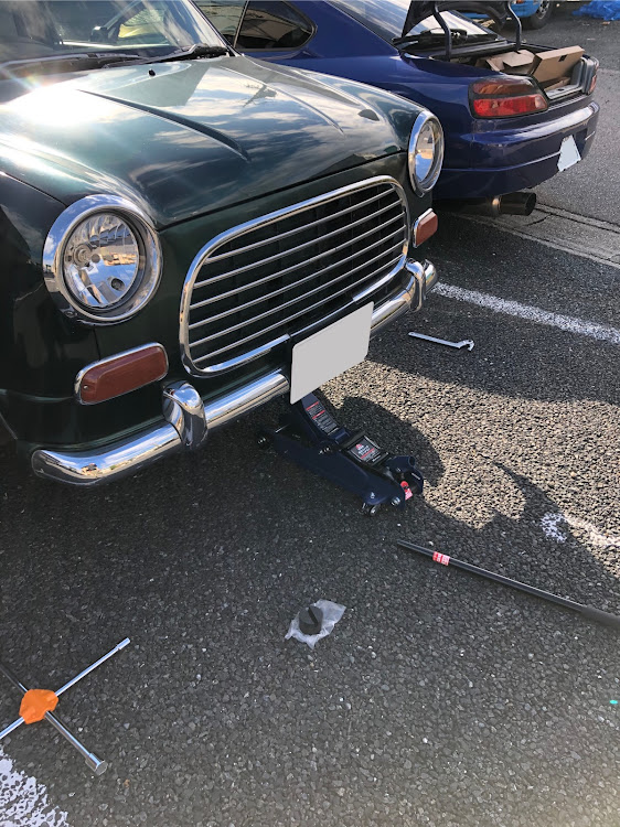 ミラジーノの車高調・車高調整・コーティング・洗車に関するカスタム事例の投稿画像1枚目