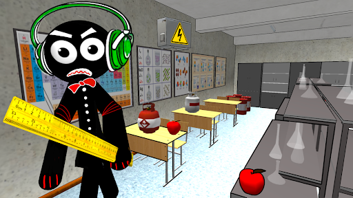 Screenshot Stickman School Neighbor