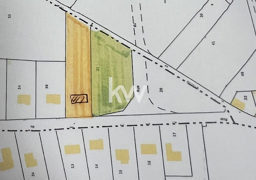 Vente terrain  3814 m² à Saint-Quentin-la-Motte-Croix-au-Bailly (80880), 69 550 €