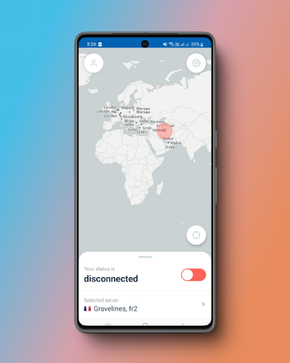 Screenshot SWR VPNs