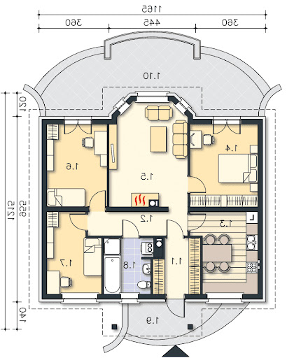 Sintra LMB65 - Rzut parteru