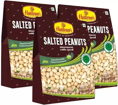 Haldirams Halidrams Salted Peanuts - 400 gm