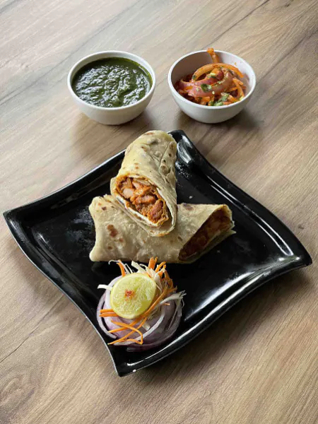 Butter Chicken Kathi Roll