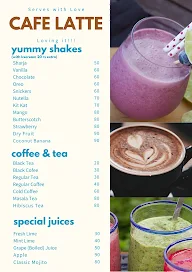 Cafe Latte menu 3