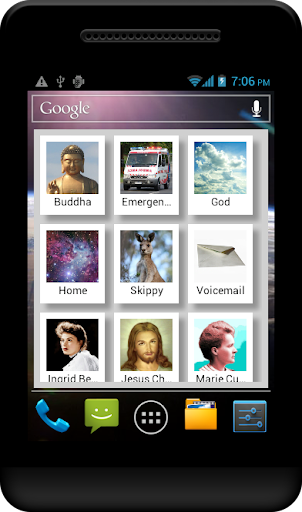 VisiCall Photo Dialer Widget