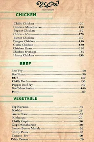 Idukki Restaurant menu 4