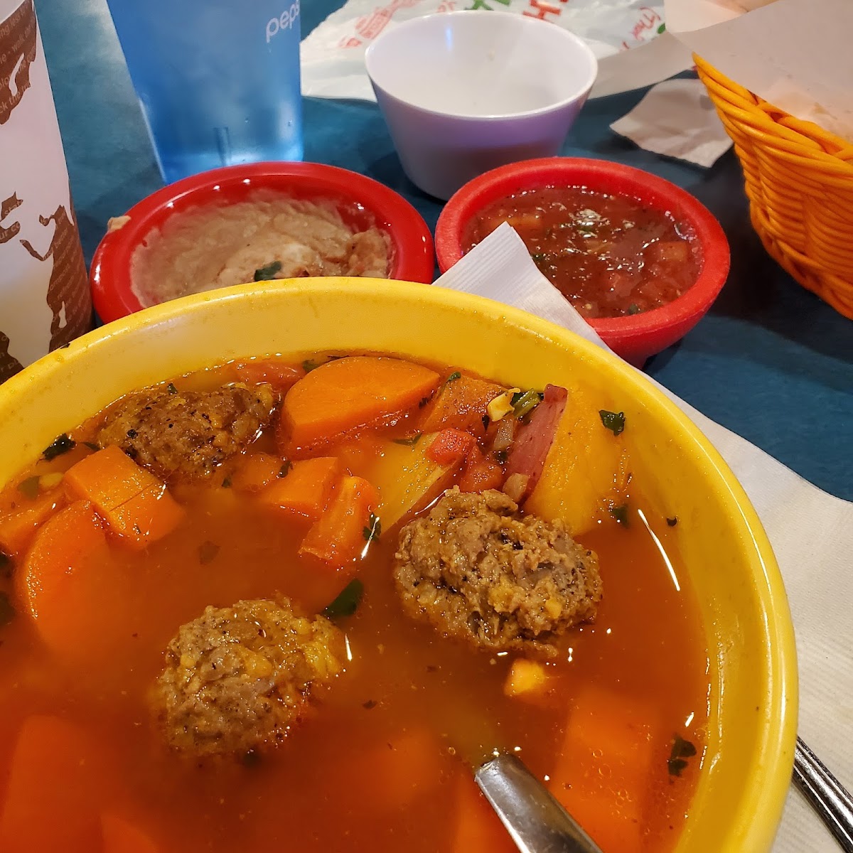 Albondigas Soup! Delicious!