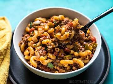 One Pot American Goulash - Budgetbytes.com