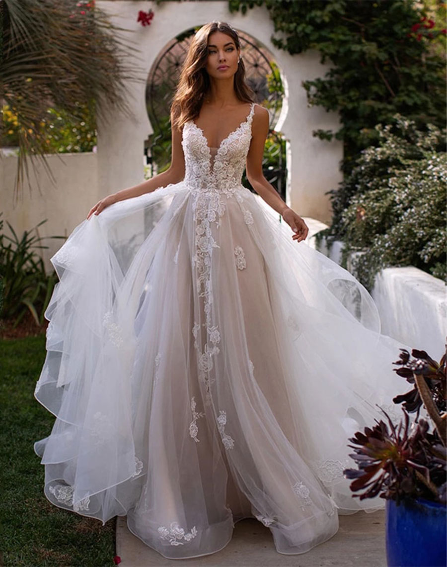 bridal gown