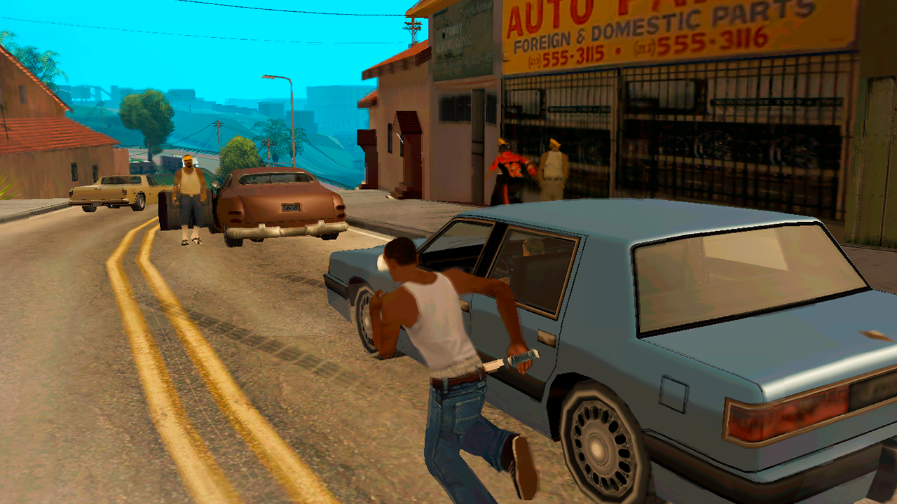   The Grand Auto San Andreas- 스크린샷 