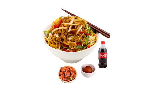 Schezwan Chicken Noodles Meal