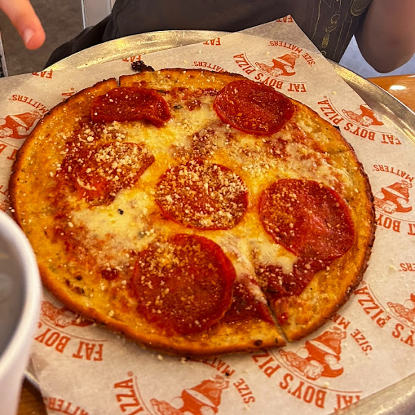 Gluten-Free at Fat Boy's Pizza