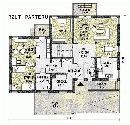 WB-3455 - Rzut parteru