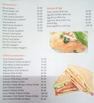 Rapid Snacks menu 3